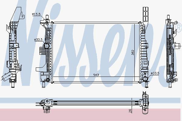 Alternativ bild 0 för Kylare