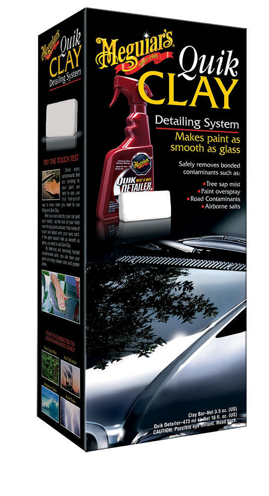 Meguiars Quik Clay Detailing System - Rengöringslera komplett sats