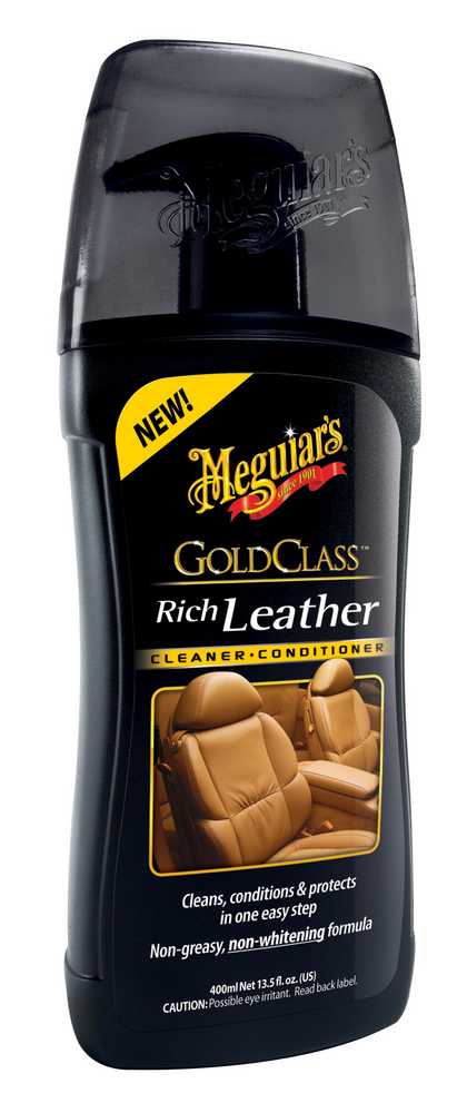 Meguiars Gold Class Rich Leather - Skinn– och lädervård 400 ml