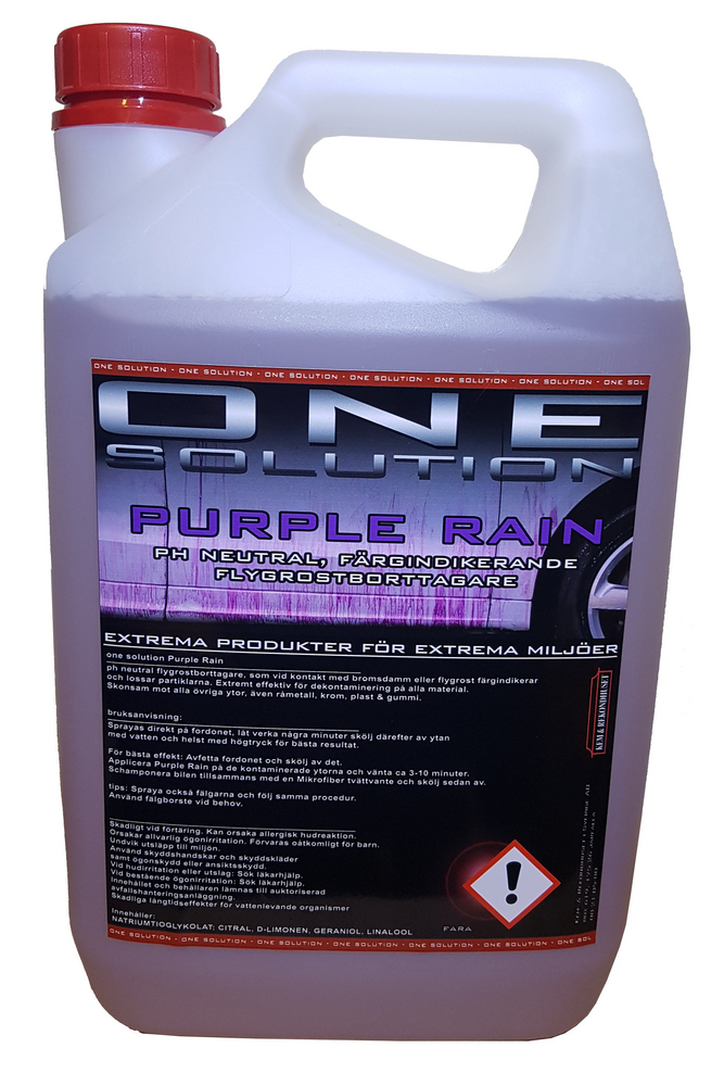 One Solution Purple Rain - Flygrostlösare Dunk 4 l