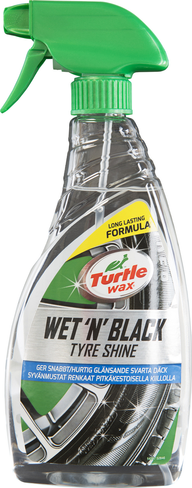 Turtle Wax Wet 'n’ Black - Däckglans 500 ml