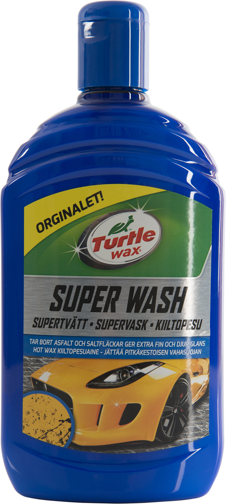 Turtle Wax Super Wash - Bilschampo/Djuprengöring 500 ml