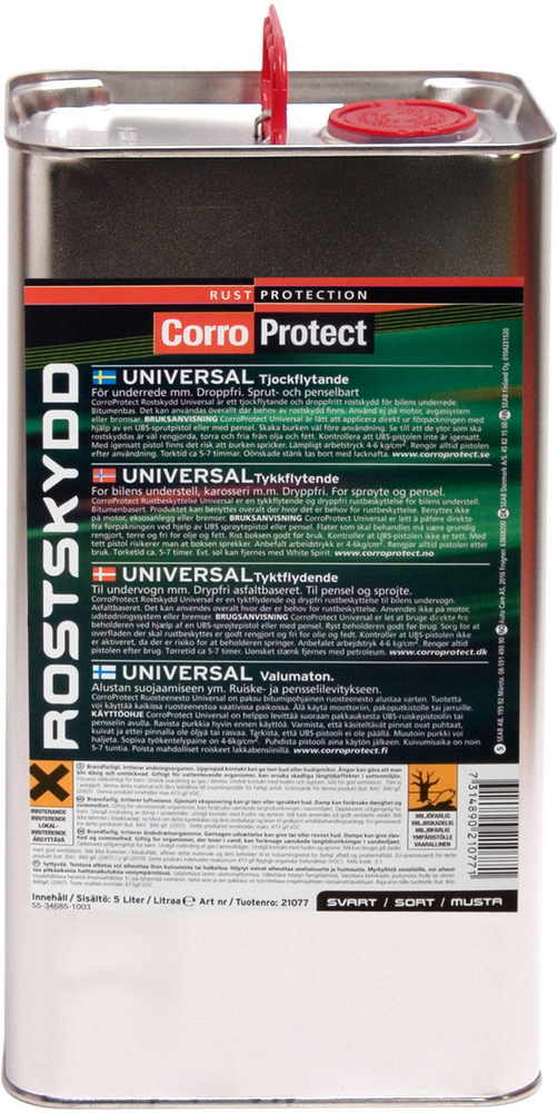 Corroprotect Universal - Tjockflytande rostskyddsmedel 5 l