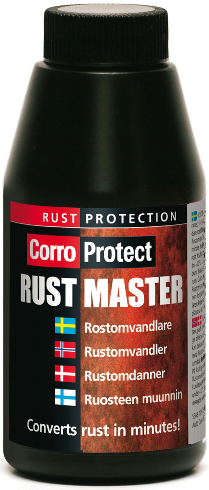 Alternativ bild 0 för Corroprotect RustMaster - Rostlösare/Rostomvandlare Svart 150 ml