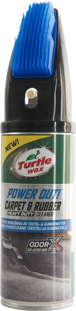 Turtle Wax Power Out Carpet & Rubber - Textilrengöring 400 ml
