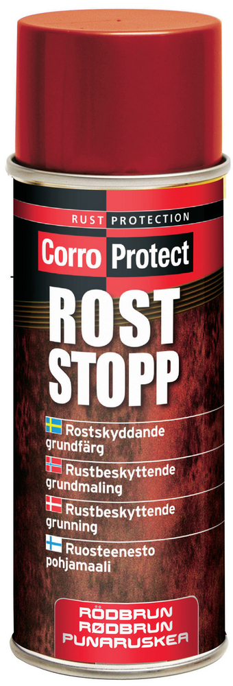 Corroprotect RostStopp - Rostskyddsprimer Röd 400 ml