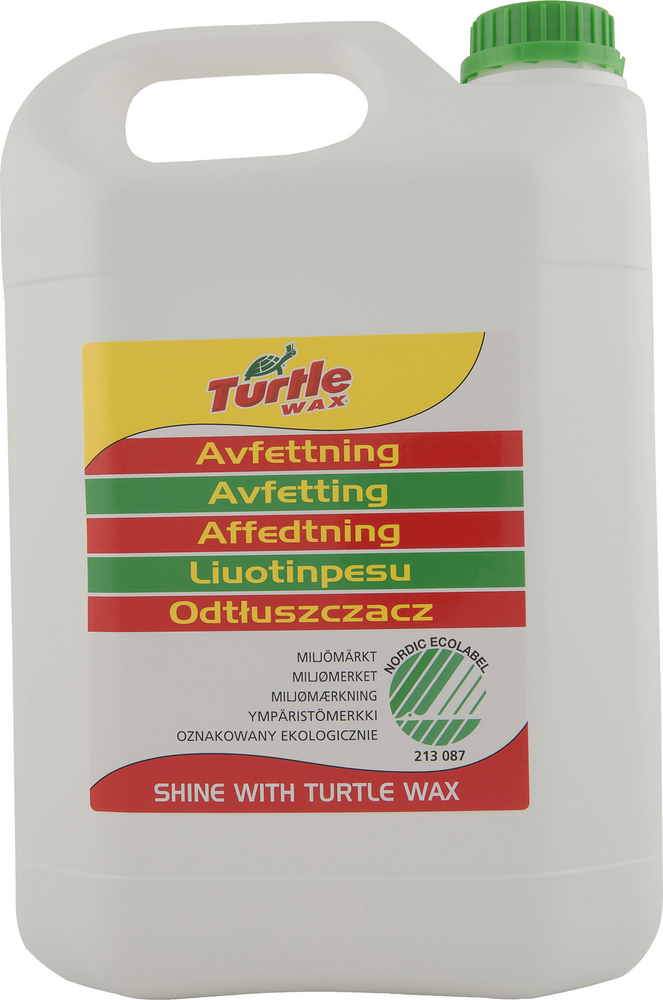 Turtle Wax Svanen - Alkalisk avfettning Dunk 5 l