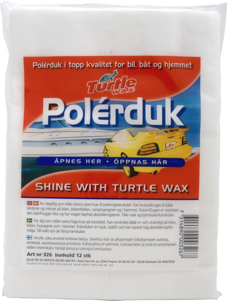 Turtle Wax Polérduk - Poleringsduk 1-pack