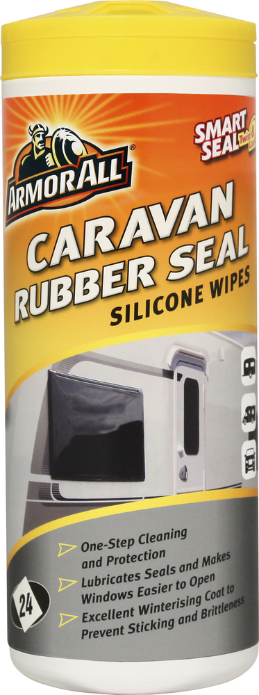 Armor All Caravan Rubber Seal Silicone - Wipes 24 st