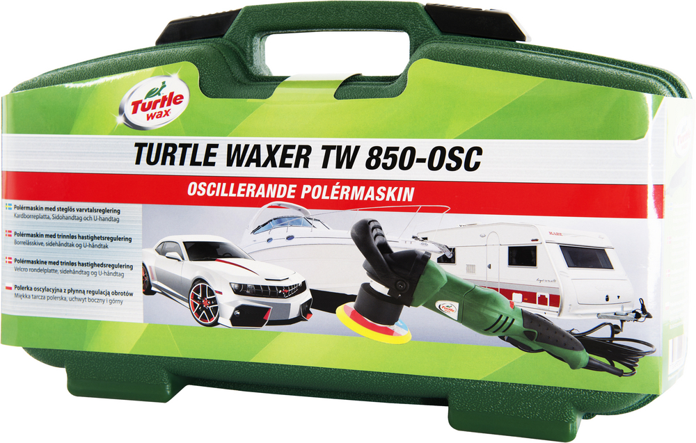 Produktfoto för Oscillerande Polermaskin Turtle Wax TW850-OSC