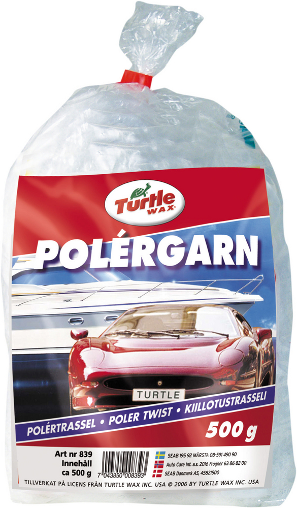 Alternativ bild 0 för Turtle Wax Polérgran - Polertrassel 1-pack 500 g