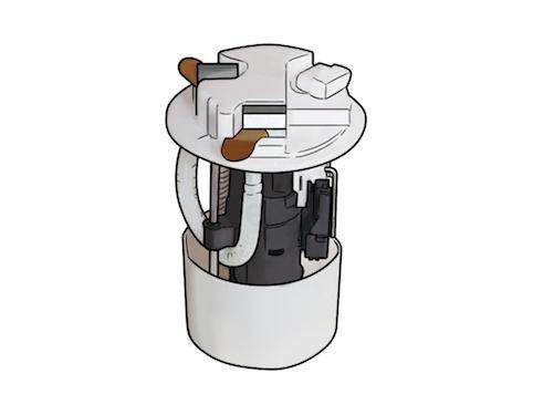 Bränslepump med armatur