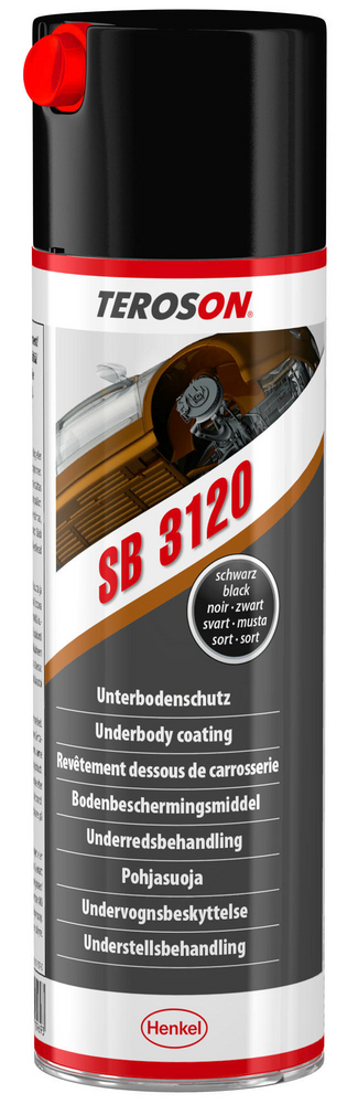 Teroson SB 3120 - Underredsmassa Svart 500 ml