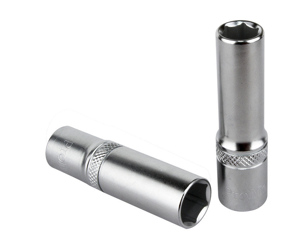 6-kantshylsa 3/8" 6 mm Lång
