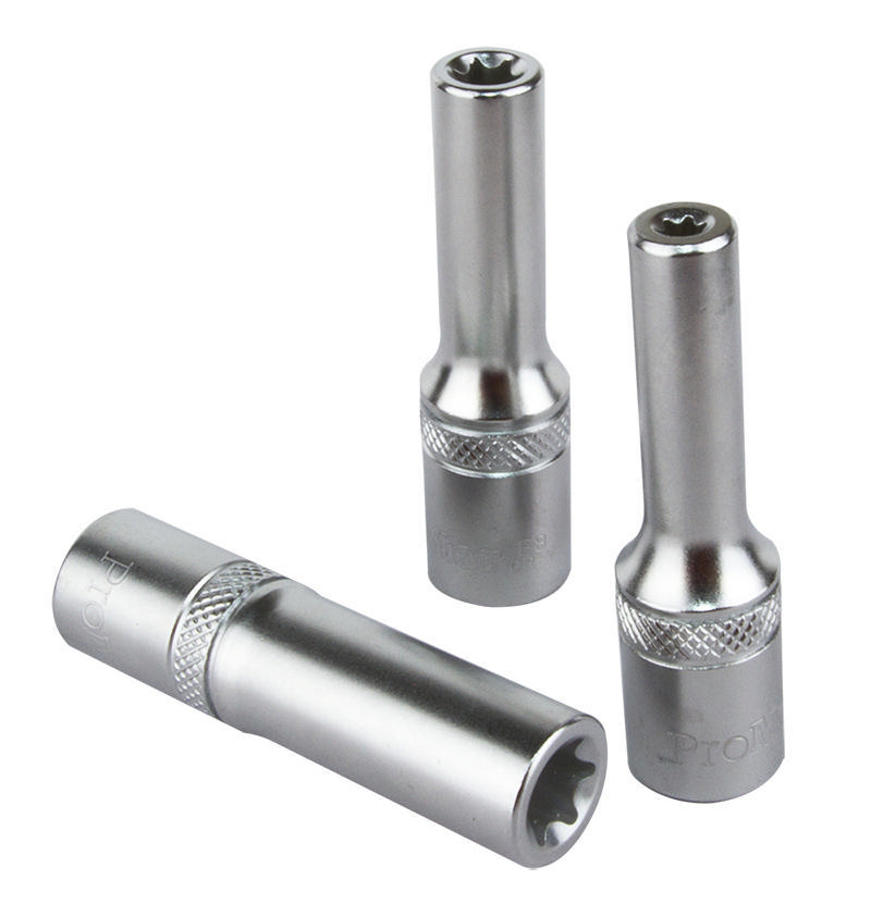 Torxhylsa 3/8" E18 mm Lång