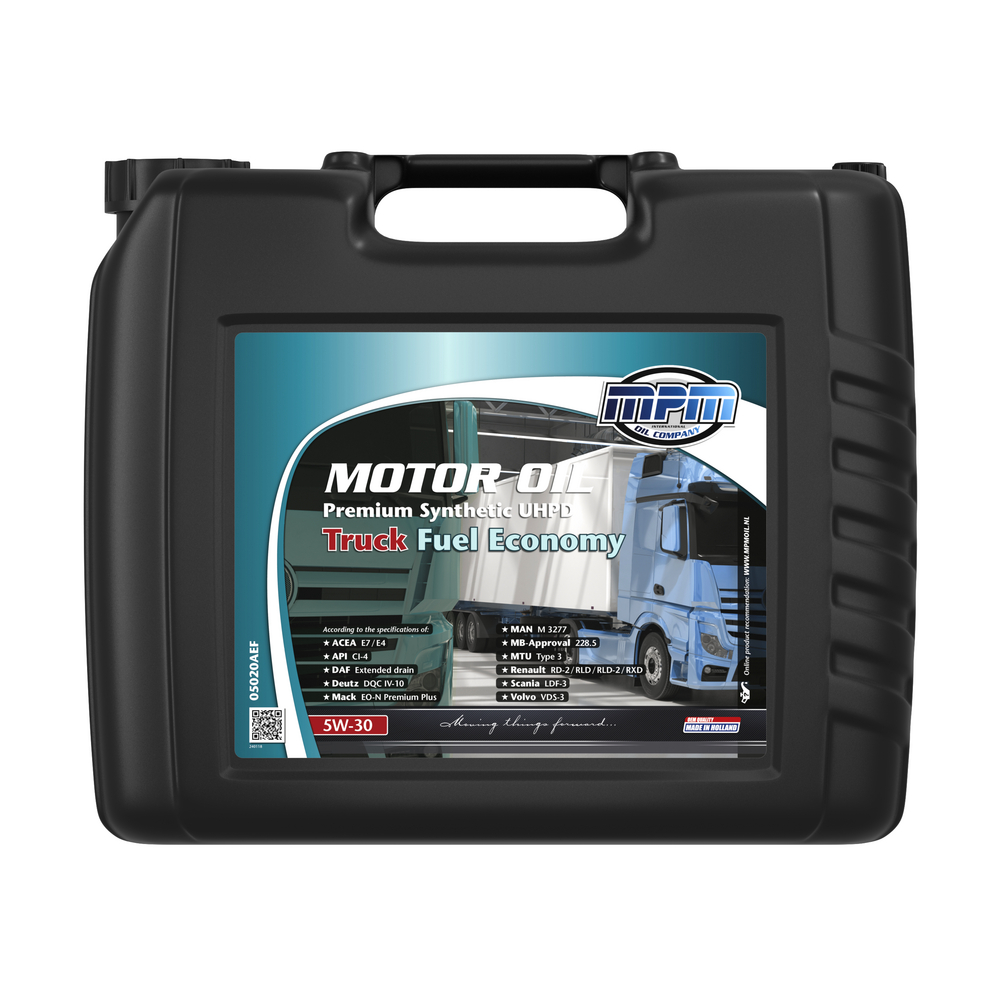 MPM Premium Synthetic UHPD Truck Fuel Economy 5W-30 Motorolja Dunk 20