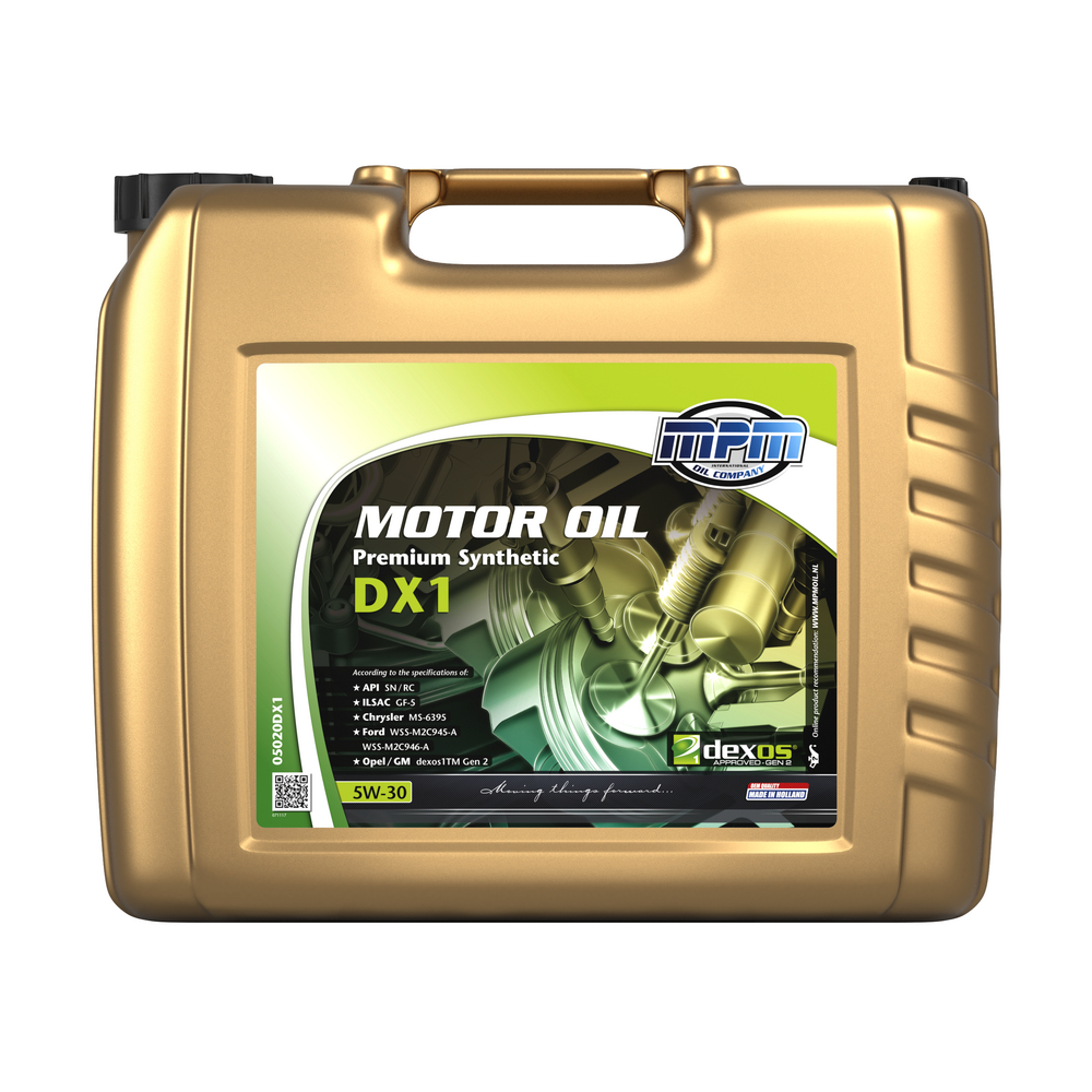 MPM Premium Synthetic DX1 5W-30 20L MPM