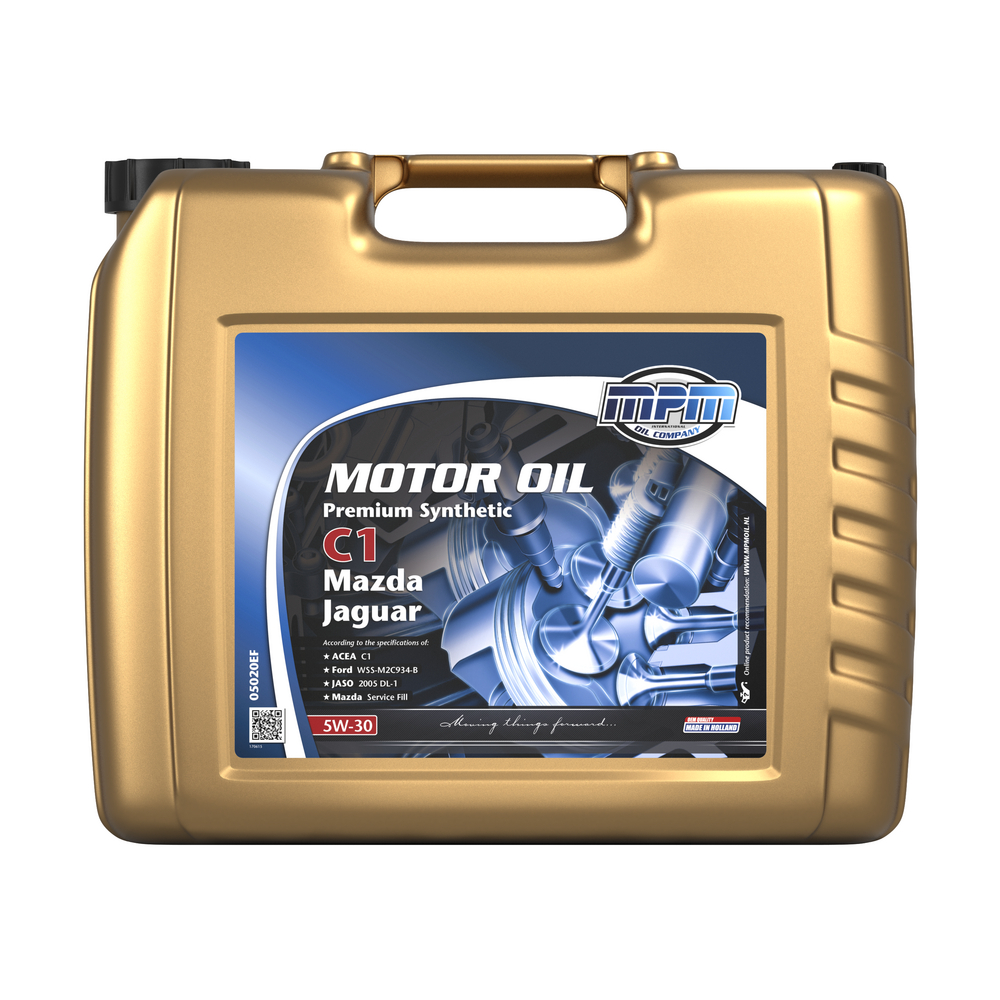MPM Premium Synthetic C1 5W-30 Motorolja Dunk 20 l