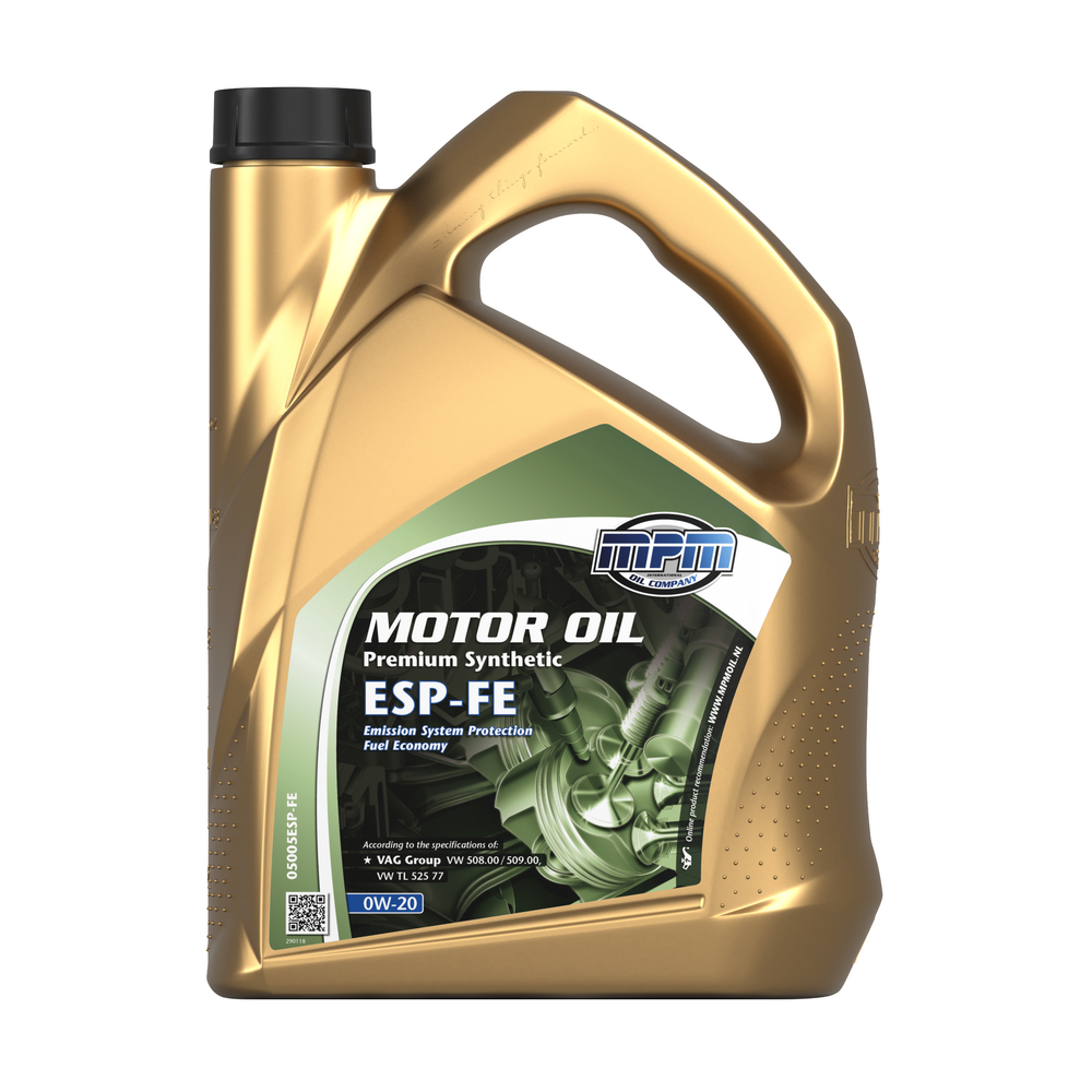 MPM Premium Synthetic ESP-FE 0W-20 Motorolja Dunk 5 l