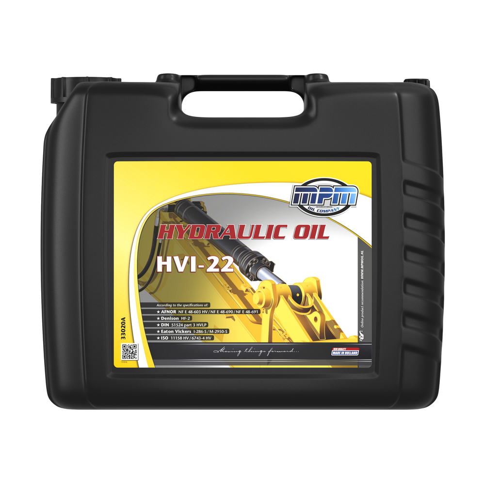 MPM Hydraulic Oil HVI-22 20L MPM