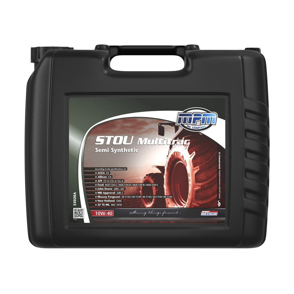 MPM STOU GL-4 Multitrac Semi Synthetic 10W-40 Motorolja Dunk 20 l