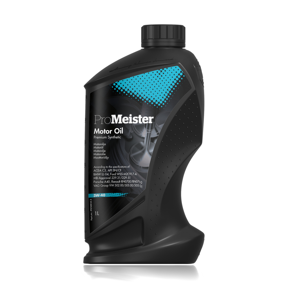 ProMeister Premium Synthetic C3 5W-40 Motorolja 1 l