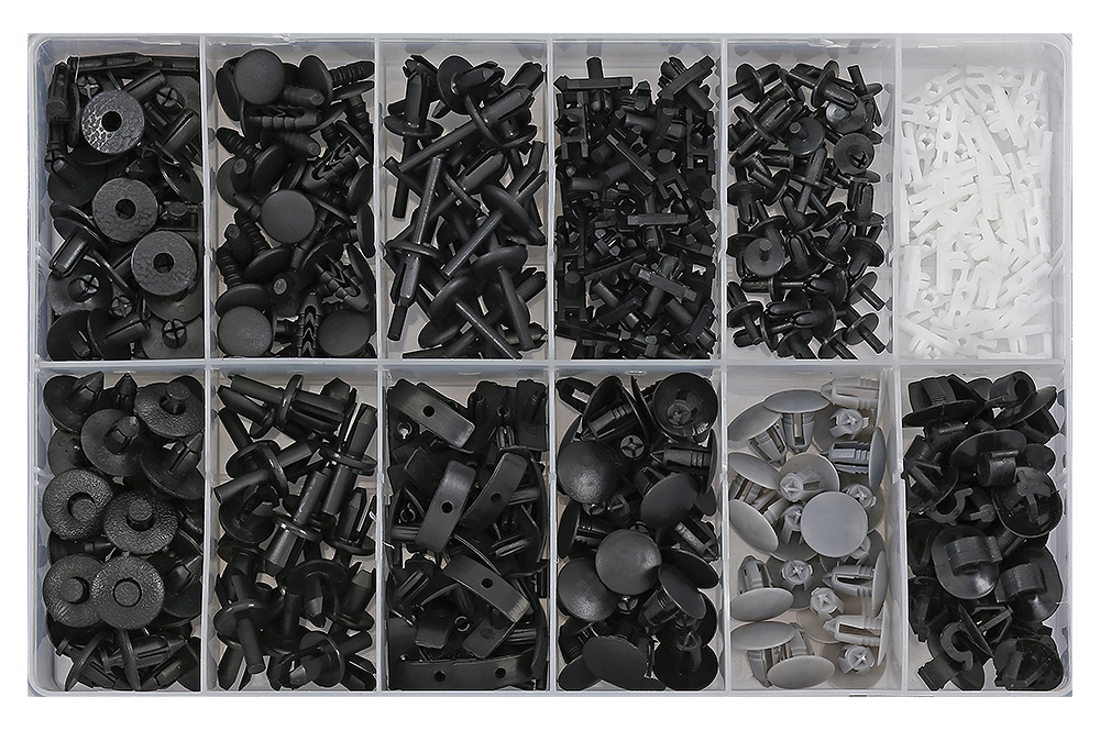 Sortiment Panelclips Volvo 350-Delar