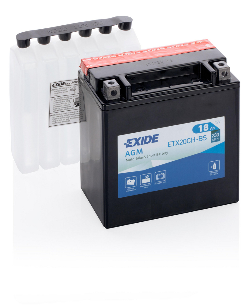 Exide MC-Batteri AGM 18 Ah