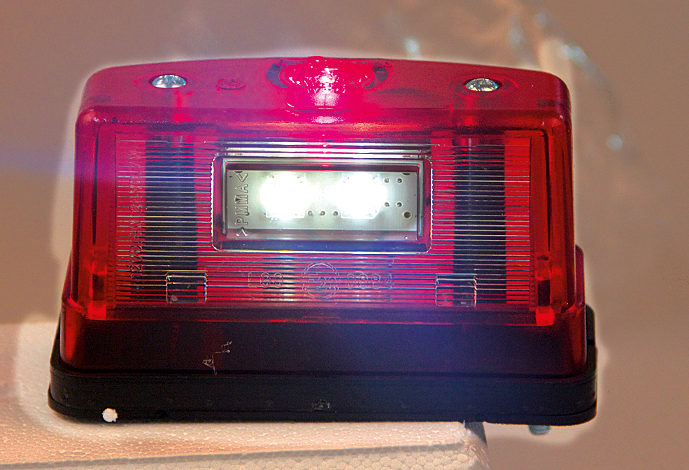 NSB/Positionsljus LED Röd.