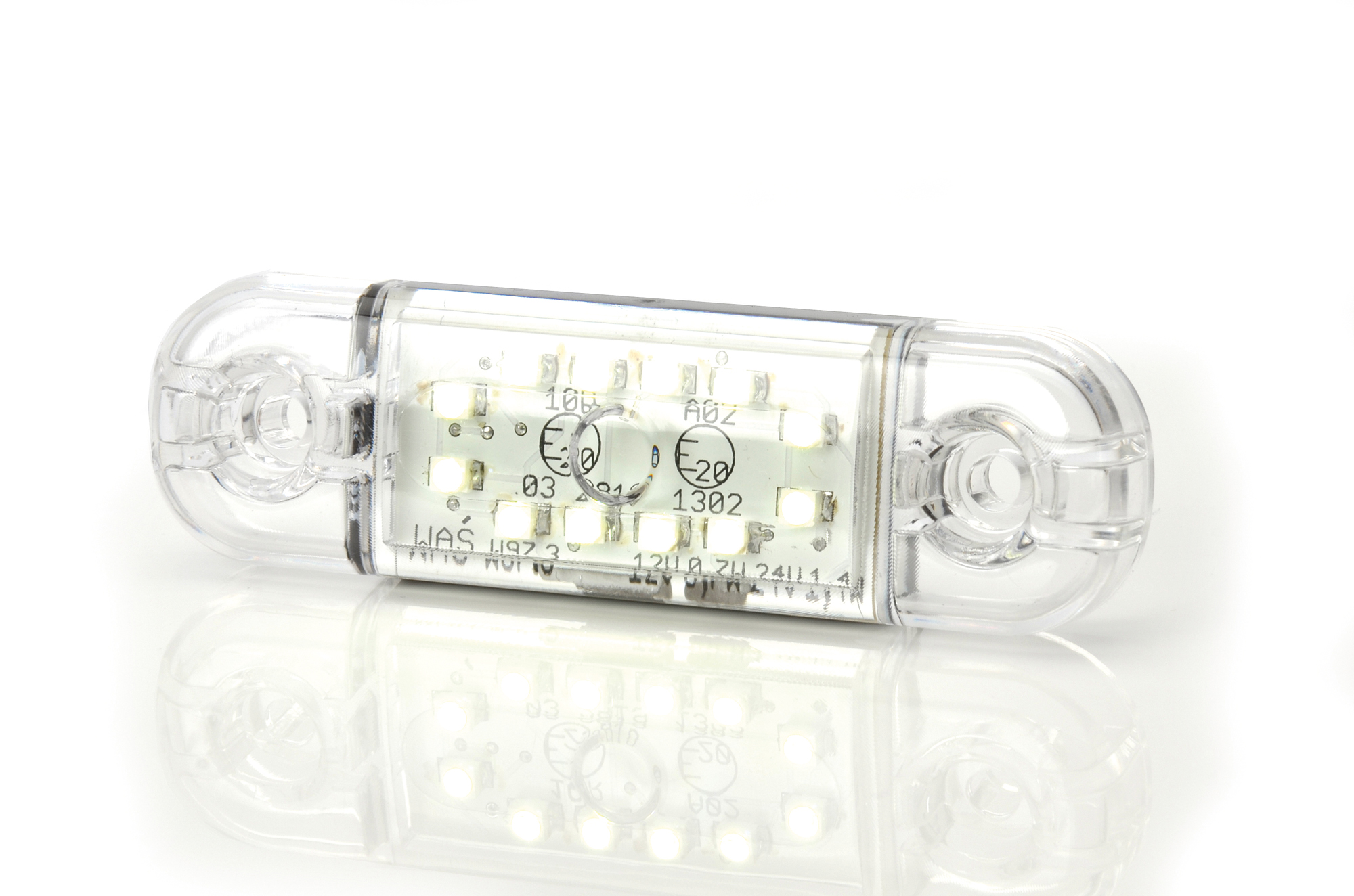 Positionsljus Vit slim 12 LED