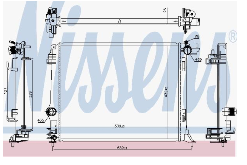 Alternativ bild 0 för Kylare