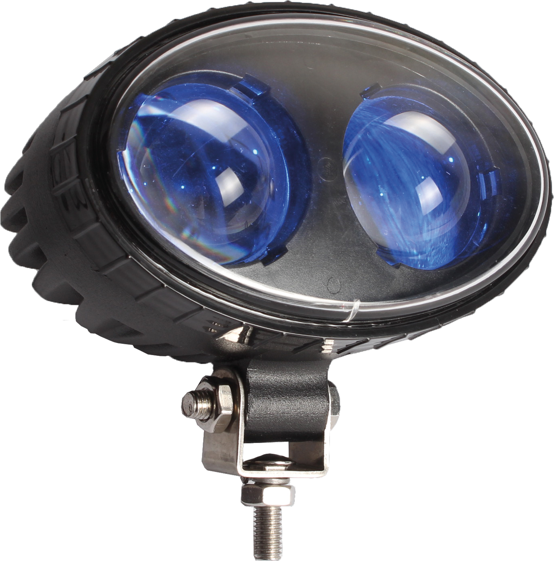 Trucklampa blå LED 6,5W 10-100V DC, IP67