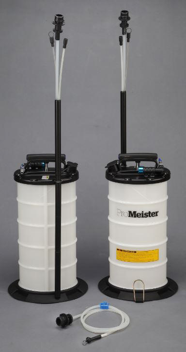 Olje/Vätskesug Pneumatisk 9.5 Liter ProMeister