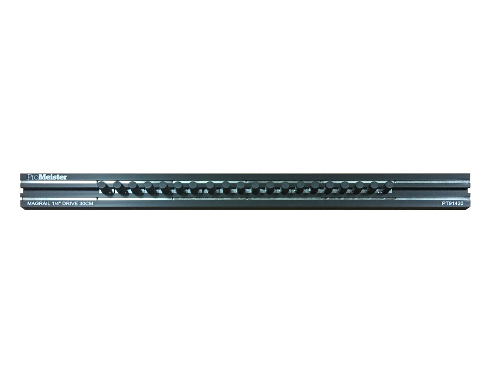 Magnetskena 1/4" 300mm (20-Pack) ProMeister
