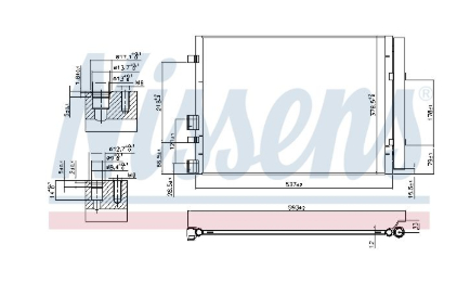 Alternativ bild 0 för Kondensor Nissens