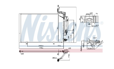 Alternativ bild 0 för Kondensor Nissens
