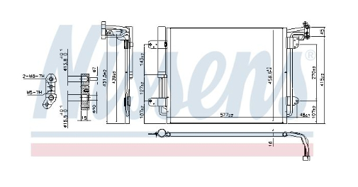 Alternativ bild 0 för Kondensor Nissens