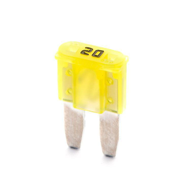 Flatsäkring Micro II 20A 10-pack ProMeister