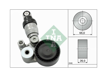 Alternativ bild 0 för Remsträckare, flerspårsrem INA
