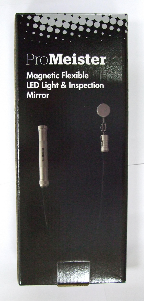 Magnetplockare Flexibel Med Led/Spegel ProMeister