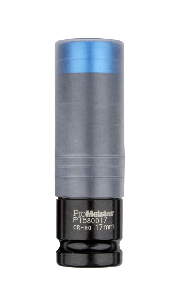 Hjulhylsa 1/2" Kraft Med Skydd 85mm Lång 17mm ProMeister