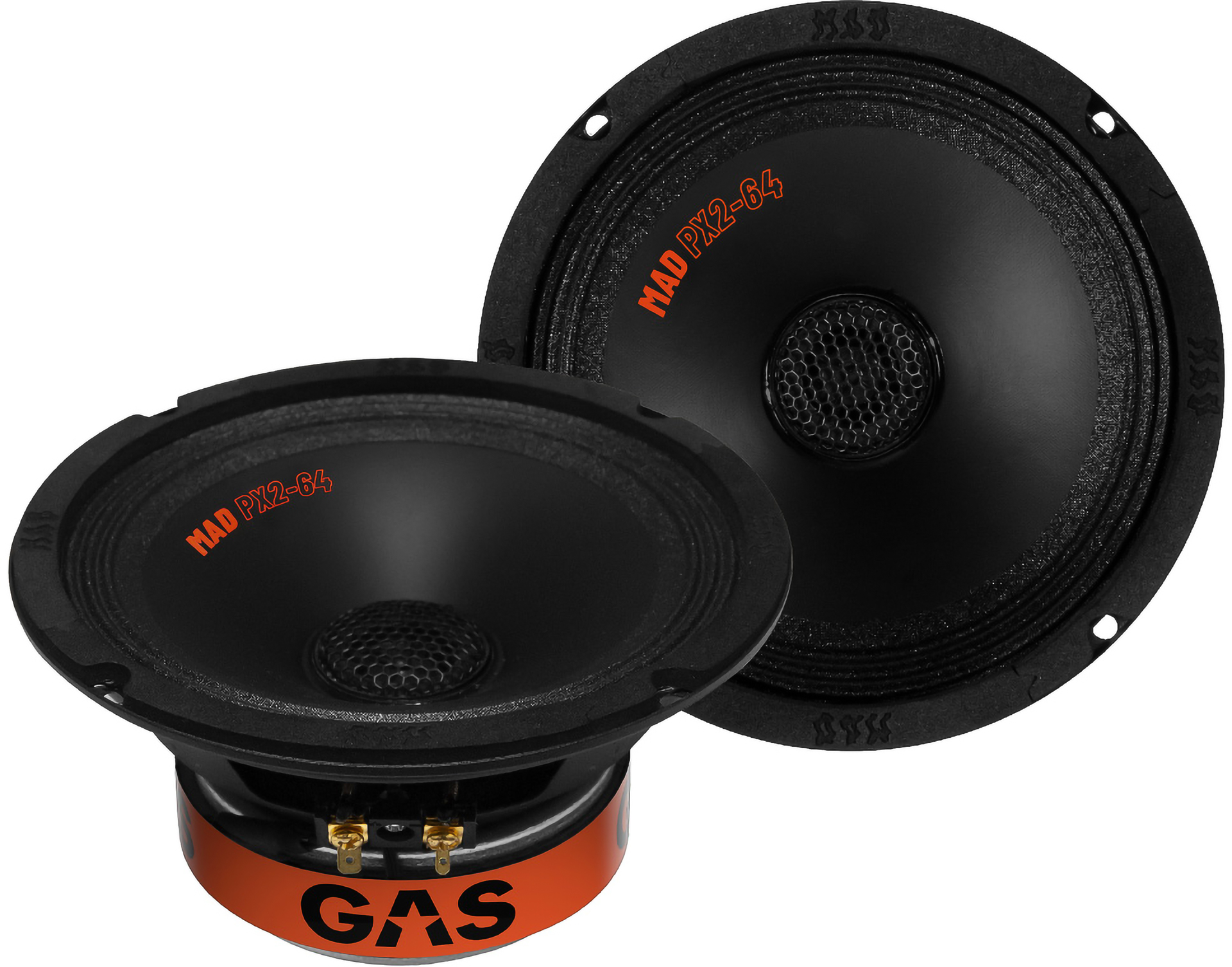 GAS MAD PX2-64 grym 6.5 tums koaxialhögtalare