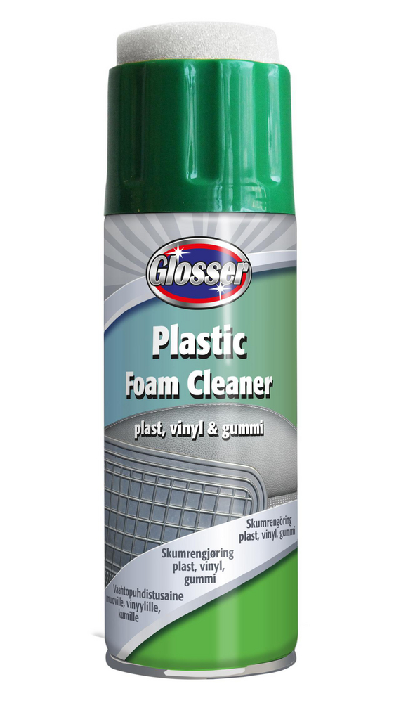 Glosser Plastic Foam Cleaner - Plast & Vinyl 300 ml