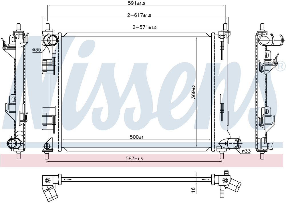 Alternativ bild 0 för Kylare