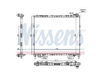 Alternativ bild 0 för Kylare Nissens
