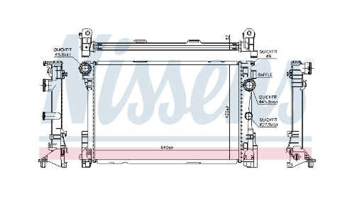 Alternativ bild 0 för Kylare Nissens