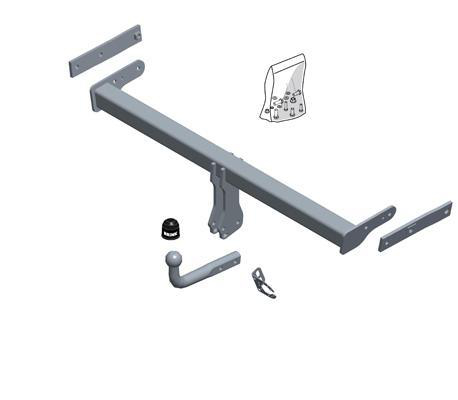 Alternativ bild 0 för Brink Dragkrok med fast kula