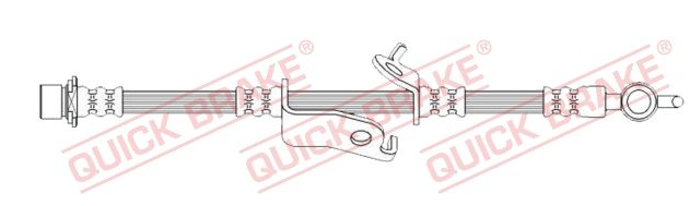 Alternativ bild 0 för Bromsslang ProMeister