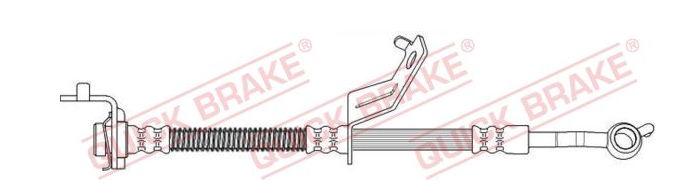 Alternativ bild 0 för Bromsslang