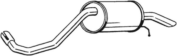 Alternativ bild 0 för Bakre ljuddämpare